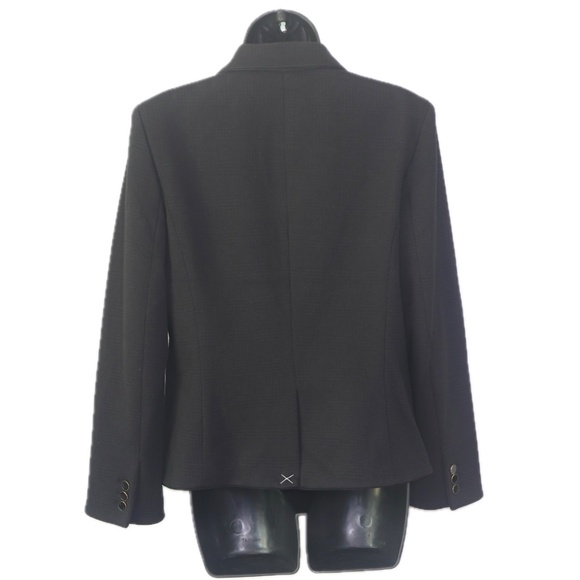 Shadow Plaid Blazer (Ann Taylor) - Picture 2 of 3